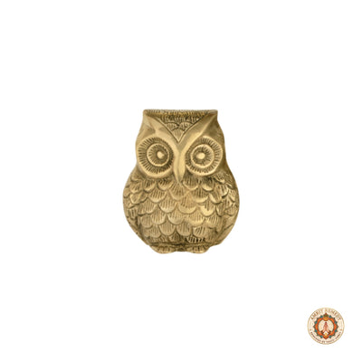 Pure Brass Vastu Owl Idol for Wealth, Wisdom & Positive Energy