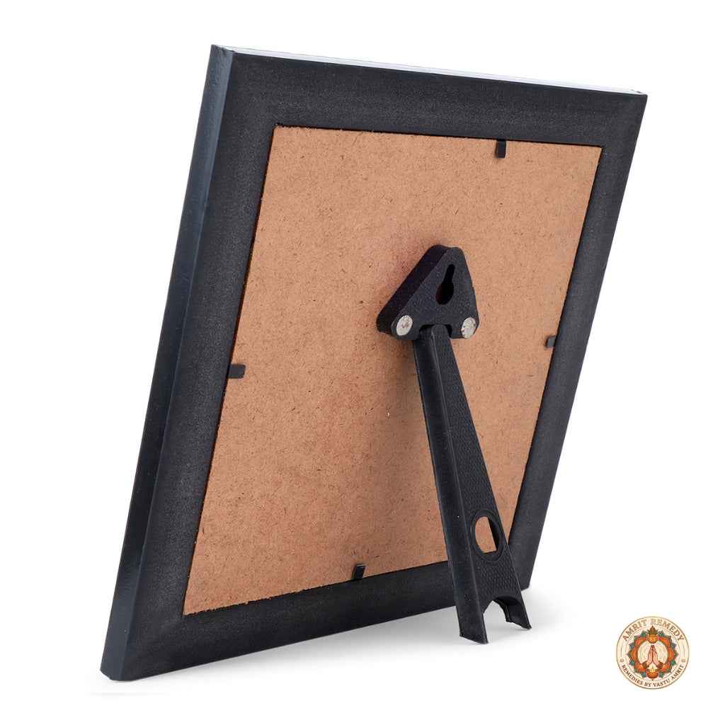 Vyapar Vriddhi Yantra on Raw Pyrite Frame