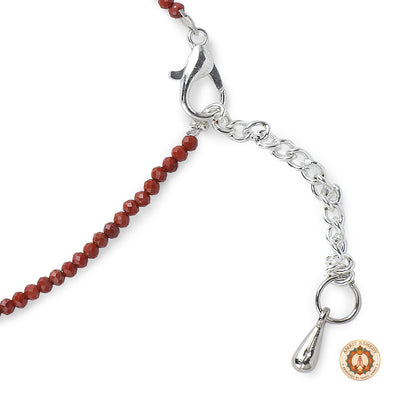 Natural Red Jasper Gemstone Healing Anklet