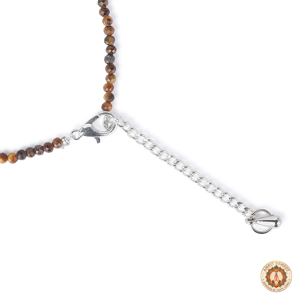 Natural Tiger’s Eye Gemstone Protection Anklet