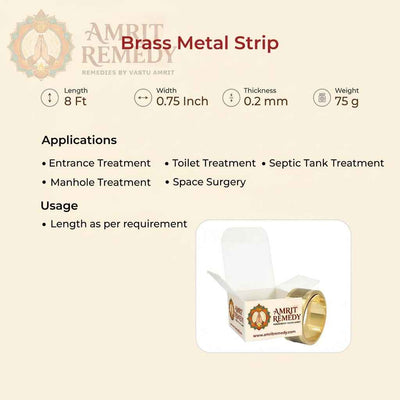 Brass Metal Strips - For Entrance & Toilet Treatments
